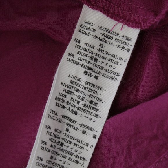 Free People Heart in Two Lace Layered Cami Mini Dress XS Magenta - Picture 11 of 14